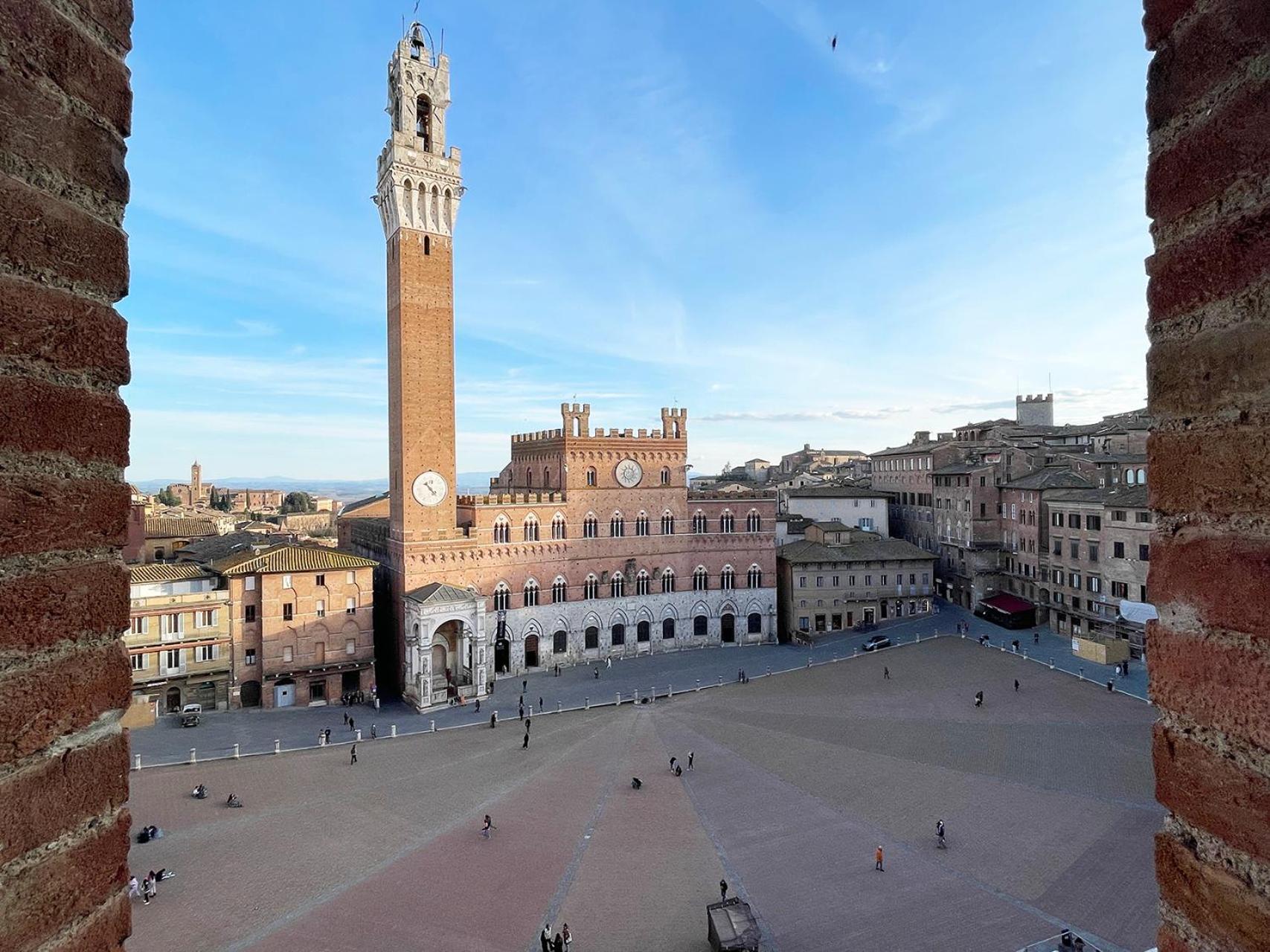 シエーナIl Campo 8: Piazza Del Campoアパートメント エクステリア 写真