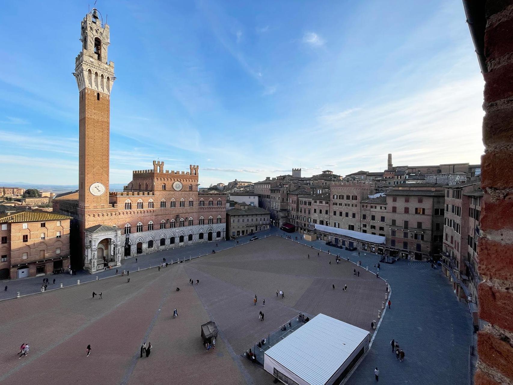 シエーナIl Campo 8: Piazza Del Campoアパートメント エクステリア 写真